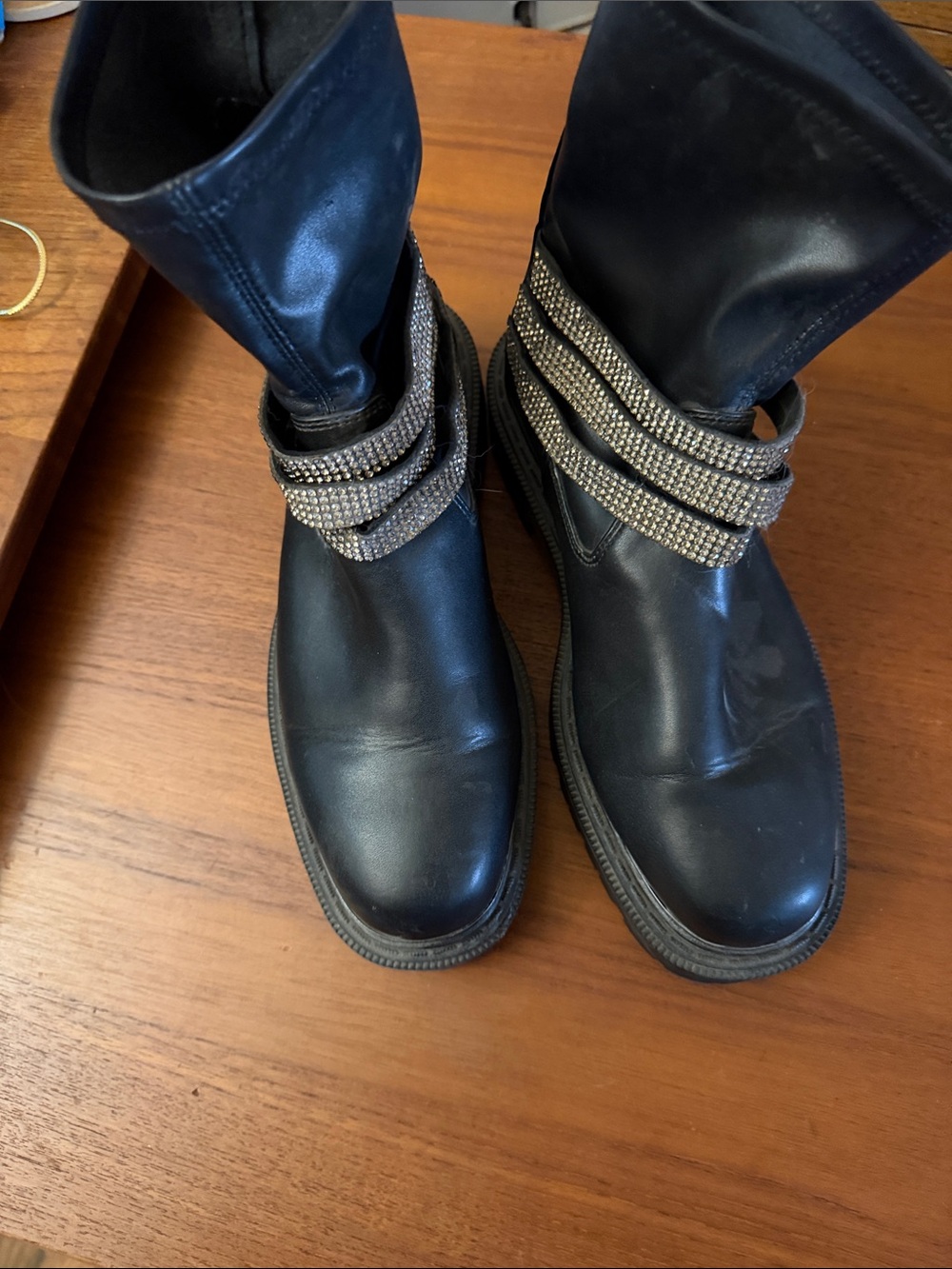 Women’s Aldo Chunky Black Boots